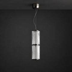 Noir anthracite et verre transparent