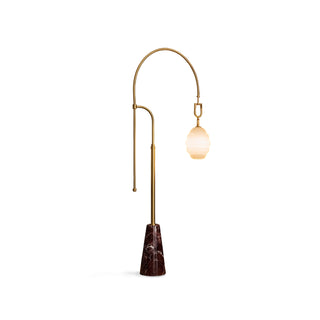 Kalyra Arched Marble Floor Lamp