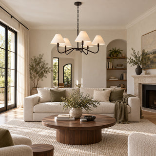 Lampadario Karisia Swooping-Arm