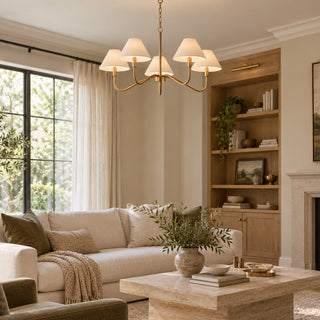 Lampadario Karisia Swooping-Arm