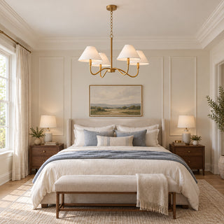 Lampadario Karisia Swooping-Arm