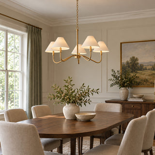 Lampadario Karisia Swooping-Arm