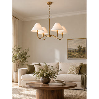 Lampadario Karisia Swooping-Arm