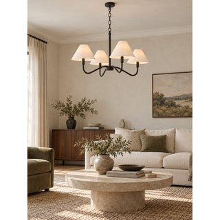 Lampadario Karisia Swooping-Arm