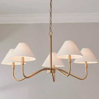 Lampadario Karisia Swooping-Arm