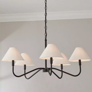 Lampadario Karisia Swooping-Arm