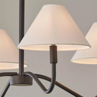 Lampadario Karisia Swooping-Arm
