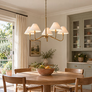 Lampadario Karisia Swooping-Arm