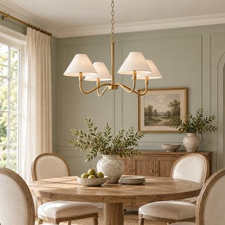 Lampadario Karisia Swooping-Arm