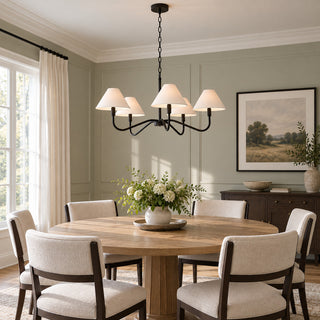 Lampadario Karisia Swooping-Arm