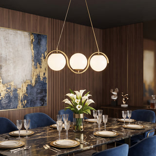 Lenox Wave Linear Chandelier