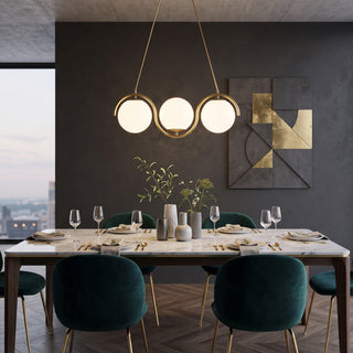 Lenox Wave Linear Chandelier