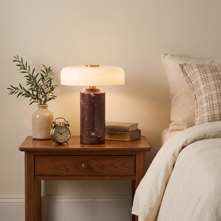 Lunara Marble Table Lamp (Built-in Battery)