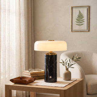 Lunara Marble Table Lamp (Built-in Battery)