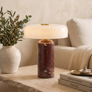 Lunara Marble Table Lamp (Built-in Battery)