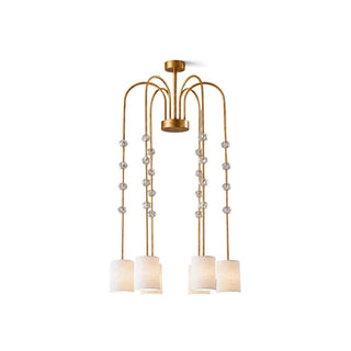 Lyraea Crystal Cascade Chandelier