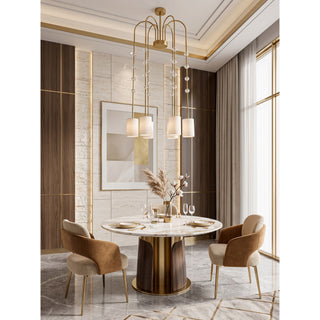 Lyraea Crystal Cascade Chandelier