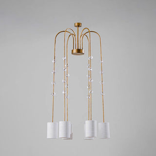 Lyraea Crystal Cascade Chandelier