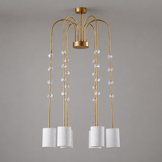 Lyraea Crystal Cascade Chandelier