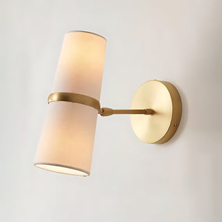 Maelor Canted Linen Sconce