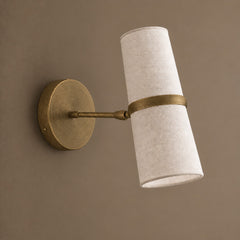 Antiqued Brass & Off-White