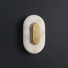 Natural Brass & White