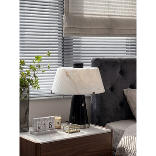 Nalora Tapered Alabaster Table Lamp