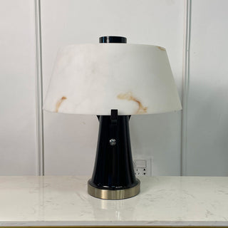 Nalora Tapered Alabaster Table Lamp