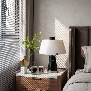 Nalora Tapered Alabaster Table Lamp