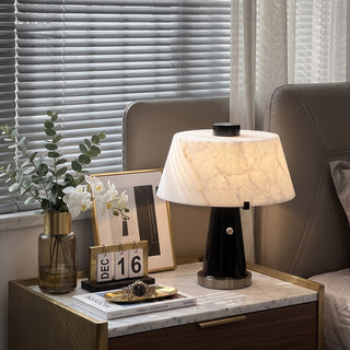 Nalora Tapered Alabaster Table Lamp