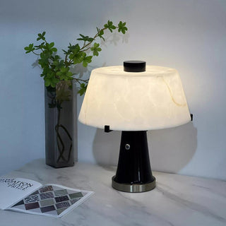 Nalora Tapered Alabaster Table Lamp