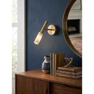Nesta Alabaster Spotlight Sconce