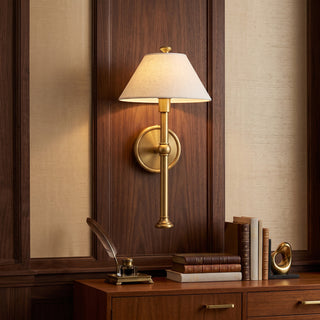 Nevin Long Stem Fabric Sconce