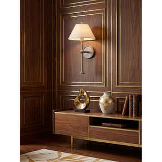Nevin Long Stem Fabric Sconce