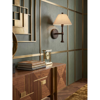 Nevin Long Stem Fabric Sconce