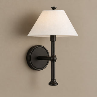 Nevin Long Stem Fabric Sconce