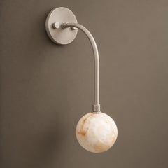 Satin Nickel & White