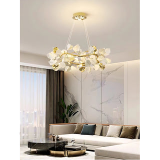 Orylia Orchid Ring Chandelier