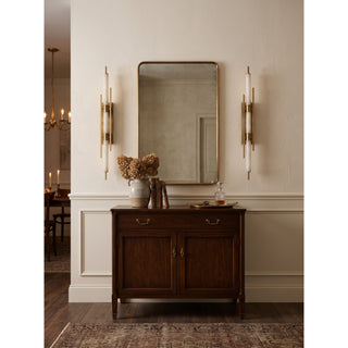 Phaeron Alabaster Vertical Sconce