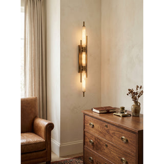 Phaeron Alabaster Vertical Sconce