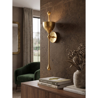 Pyraea Gilded Chalice Sconce