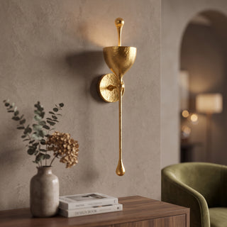 Pyraea Gilded Chalice Sconce