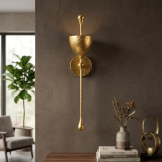 Pyraea Gilded Chalice Sconce