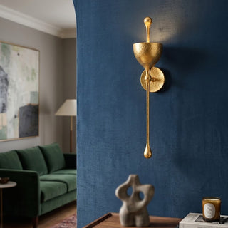 Pyraea Gilded Chalice Sconce