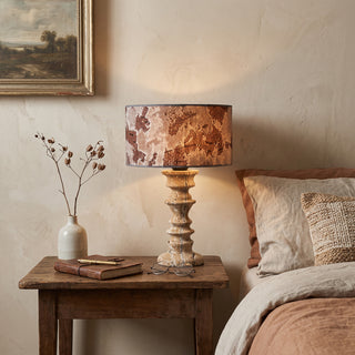 Sahar Travertine Totem Table Lamp – detail 5