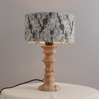 Sahar Travertine Totem Table Lamp – detail 16