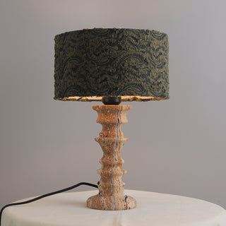 Sahar Travertine Totem Table Lamp – detail 18