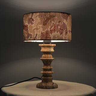 Sahar Travertine Totem Table Lamp – detail 20