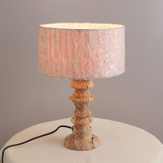Sahar Travertine Totem Table Lamp – detail 24