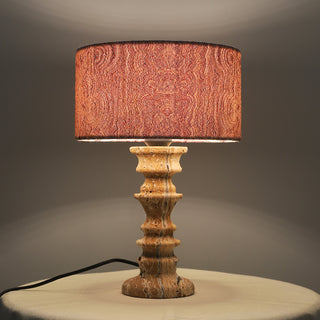 Sahar Travertine Totem Table Lamp – detail 27